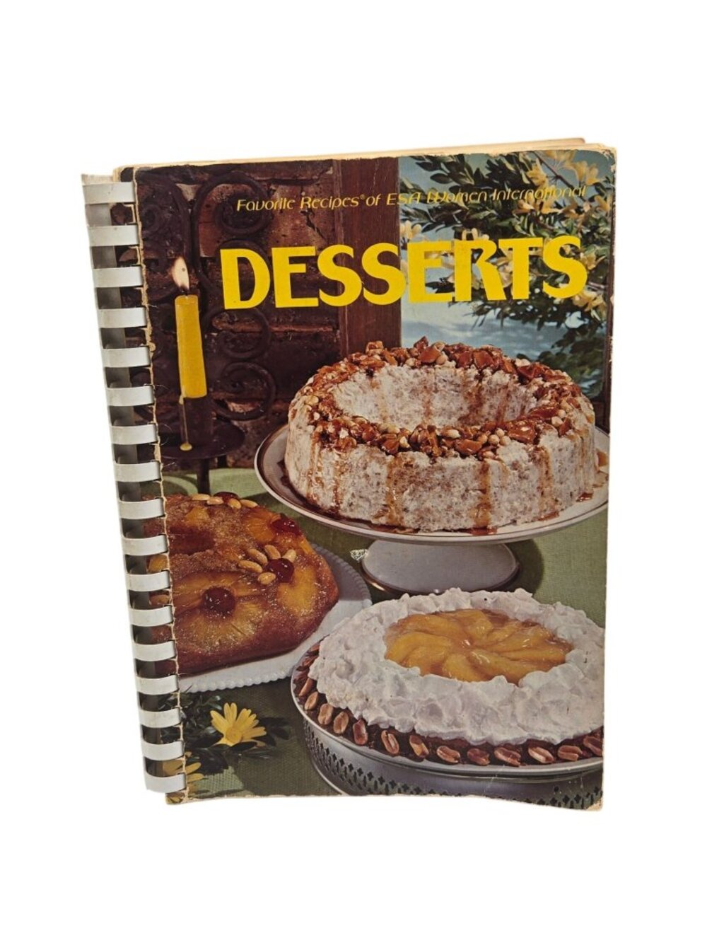 Favorite Recipes Of ESA Women International Desserts Cookbook Spiral Bound 1977
